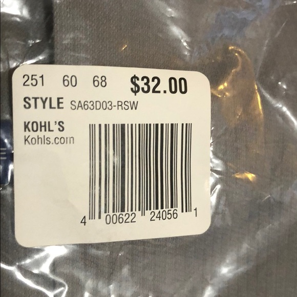 TWO brand new Apt 9 dress shirts 16-16.5 34/35 - Picture 3 of 5